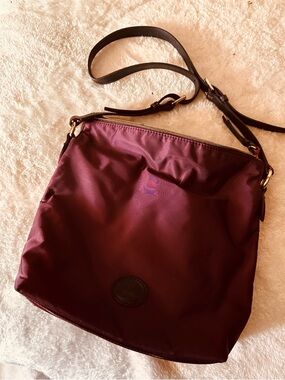 Dooney & Burke Nylon Plum 💜Crossbody Bag.